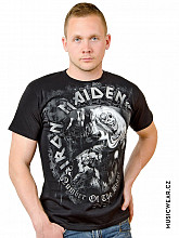 Iron Maiden koszulka, NOTB Grey Tone, męskie