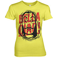 La Casa De Papel koszulka, Masked Bella Ciao Girly Yellow, damskie