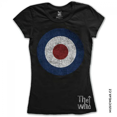 The Who koszulka, Target Distressed, damskie