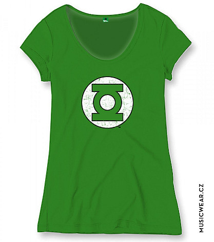 Green Lantern koszulka, Green Logo, damskie