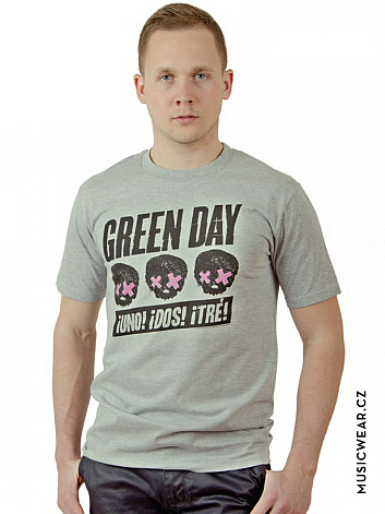 Green Day koszulka, 3 Heads Better Than 1, męskie