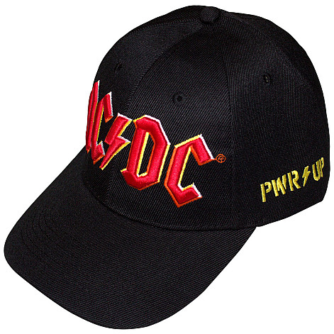 AC/DC czapka z daszkiem, PWR-UP & Logo Black, unisex