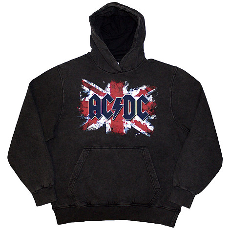 AC/DC bluza, Flag Wash Charcoal Grey, męska