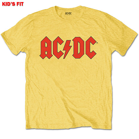 AC/DC koszulka, Logo Yellow, dziecięcy