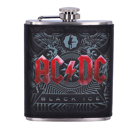 AC/DC płaska butelka 200 ml/0.2 kg, Black Ice