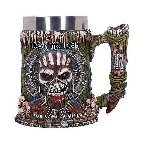 Iron Maiden kubek do piwa 500 ml/17.5 cm/1,25 kg, Book of Souls