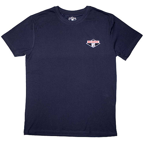 Beastie Boys koszulka, Mini Diamond Logo Navy Blue, męskie