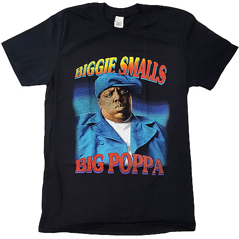 Notorious B.I.G. koszulka, Poppa Black, męskie