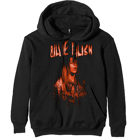 Billie Eilish bluza, Spooky Logo Black, męska