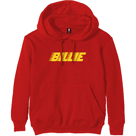 Billie Eilish bluza, Racer Logo Red, męska