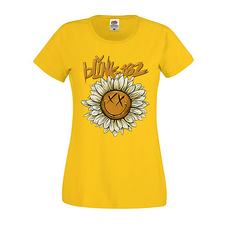 Blink 182 koszulka, Sunflower Girly Yellow, damskie