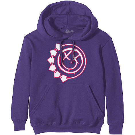 Blink 182 bluza, Six Arrow Smiley Purple, męska