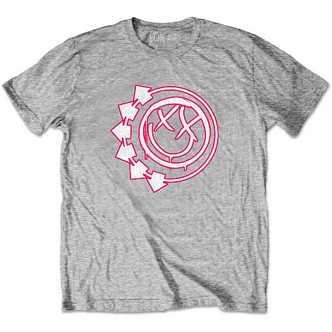 Blink 182 koszulka, Six Arrow Smiley Heather Grey, dziecięcy