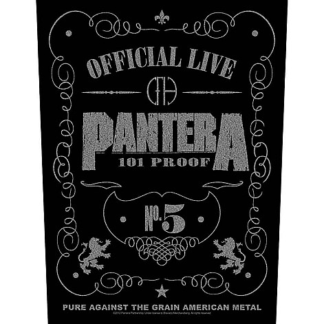 Pantera naszywka na plecy CO+PES 30x27x36 cm, 101 Proof