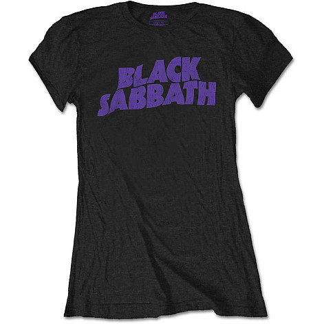 Black Sabbath koszulka, Wavy Logo Vintage Girly, damskie