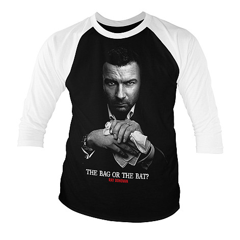 Ray Donovan koszulka długi 3/4 rękaw, The Bag Or The Bat, męskie