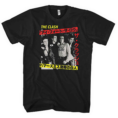 The Clash koszulka, Kanji Black, męskie