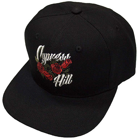 Cypress Hill czapka z daszkiem, Snapback Roses Logo Black, unisex