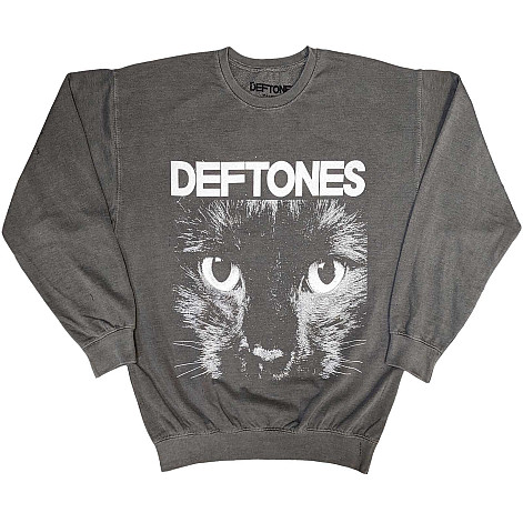 Deftones bluza, Sweatshirt Sphynx Charcoal Grey, męska