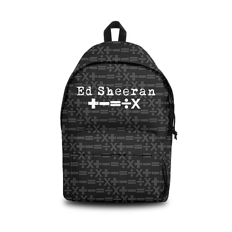 Ed Sheeran plecak PES 43 x 30 x 15 cm, Symbols Pattern, OneSize Unisex