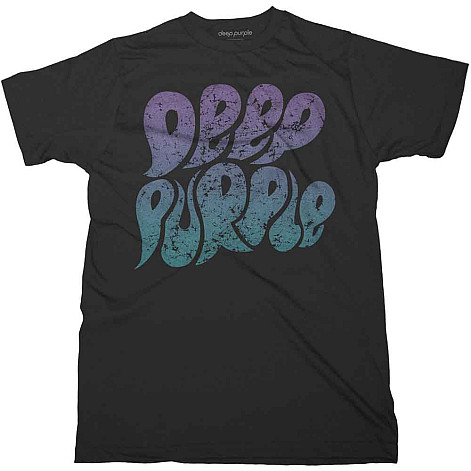 Deep Purple koszulka, Bubble Logo Black, męskie