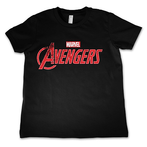 Marvel Comics koszulka, The Avengers Distressed Logo, dziecięcy