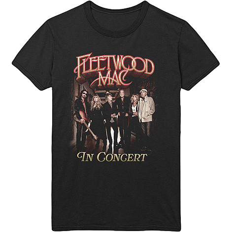 Fleetwood Mac koszulka, In Concert Black - Limited Edition, męskie