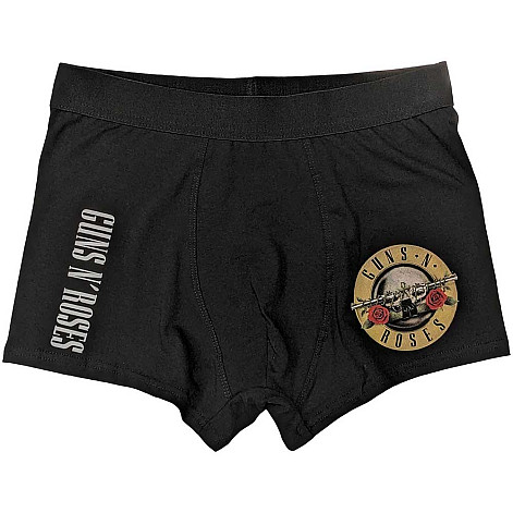 Guns N Roses boxerky CO+EA, Classic Logo Black, męskie