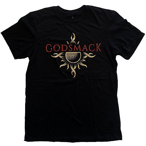 Godsmack koszulka, Sun Logo Black, męskie