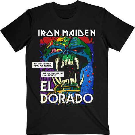 Iron Maiden koszulka, El Dorado Black, męskie