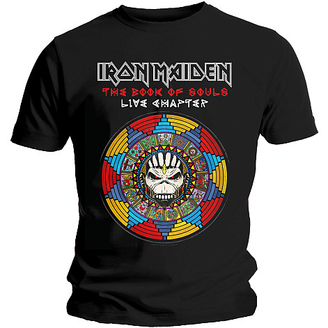 Iron Maiden koszulka, BOS Live, męskie