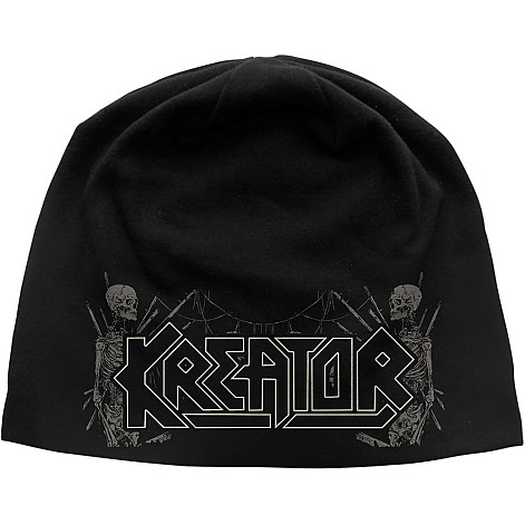 Kreator zimowa czapka zimowa, Skull & Skeletons Black, unisex