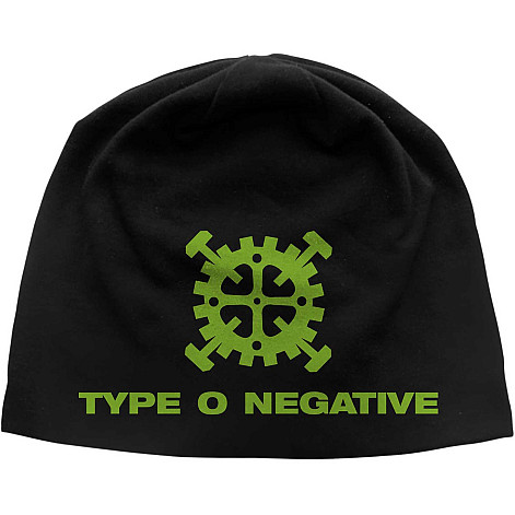 Type O Negative zimowa czapka zimowa, Gear Logo JD Print Black