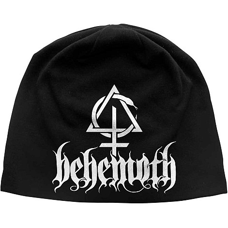 Behemoth zimowa czapka zimowa CO, Opvs Contra Natvram JD Print Black, unisex