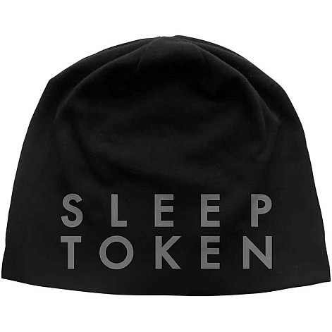 Sleep Token zimowa czapka zimowa CO, Logo JD Print Black, unisex