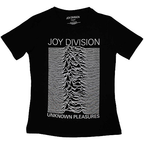 Joy Division koszulka, Unknown Pleasures FP Black, damskie