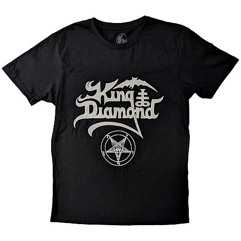 King Diamond koszulka, Logo V.2 Black, męskie