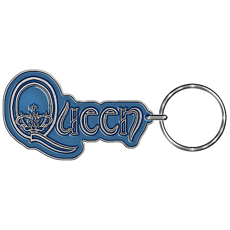 Queen brelok, Logo Blue (Die-Cast Relief)