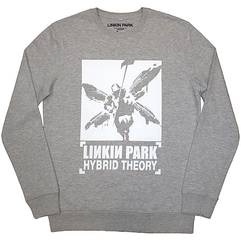 Linkin Park bluza, Sweatshirt Soldier Hybrid Theory Grey, męska