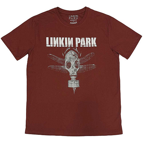 Linkin Park koszulka, Gas Mask Red, męskie