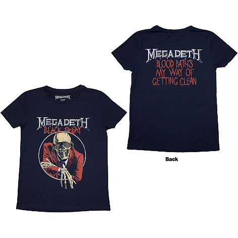 Megadeth koszulka, Black Friday BP Navy Blue, damskie