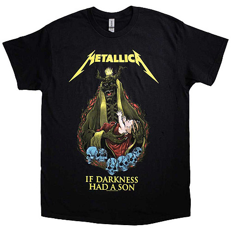 Metallica koszulka, If Darkness Had A Son Black, męskie