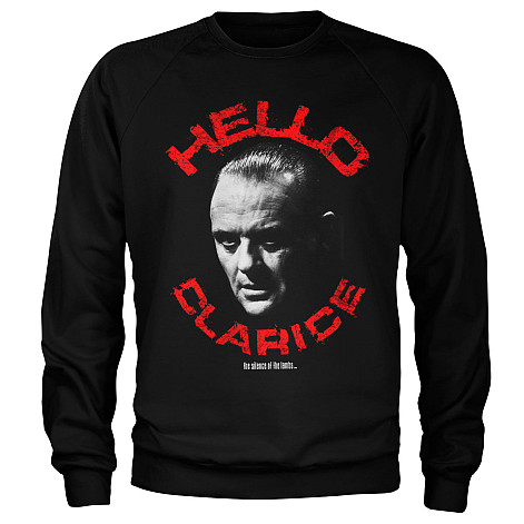 Silence Of The Lambs bluza, Hello Clarice Black, męska