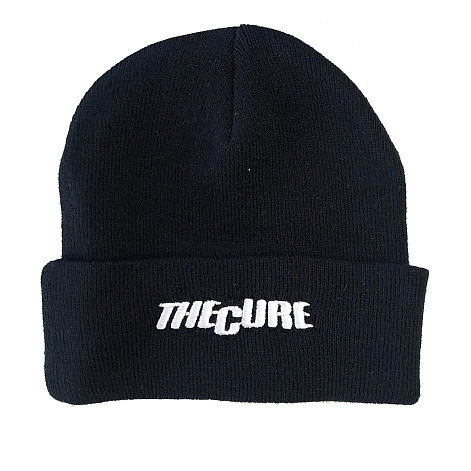 The Cure zimowa czapka zimowa, Text Logo Black, unisex