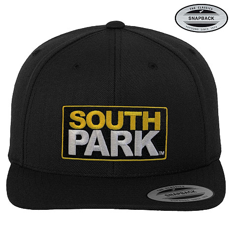 South Park czapka z daszkiem snapback, South Park Black, unisex