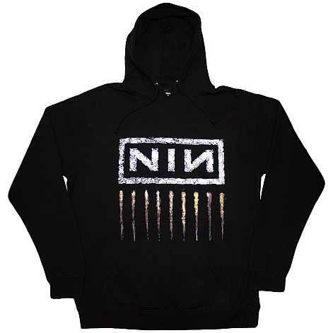 Nine Inch Nails bluza, Downward Spiral Black, męska