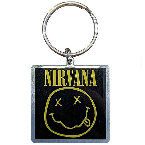 Nirvana brelok 42 x 42 mm, Happy Face