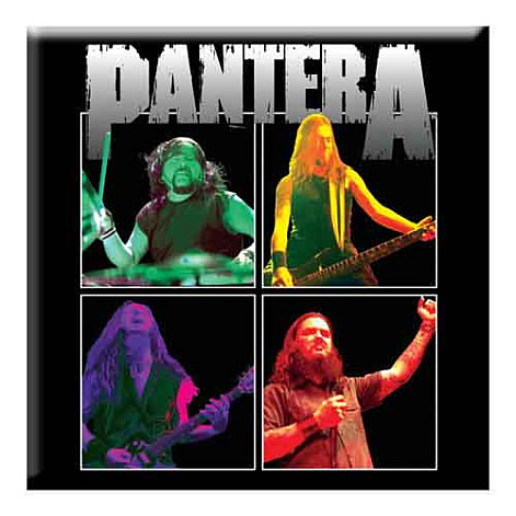 Pantera magnet na lednici 75mm x 75mm, Band Photo