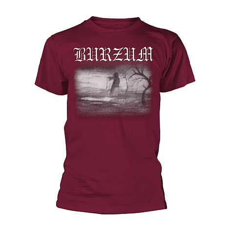 Burzum koszulka, Aske 2013 BP Maroon, męskie