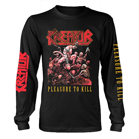 Kreator koszulka długi rękaw, Pleasure to Kill, męskie